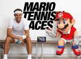 Mario challenges Rafa Nadal in Mario Tennis Aces trailer